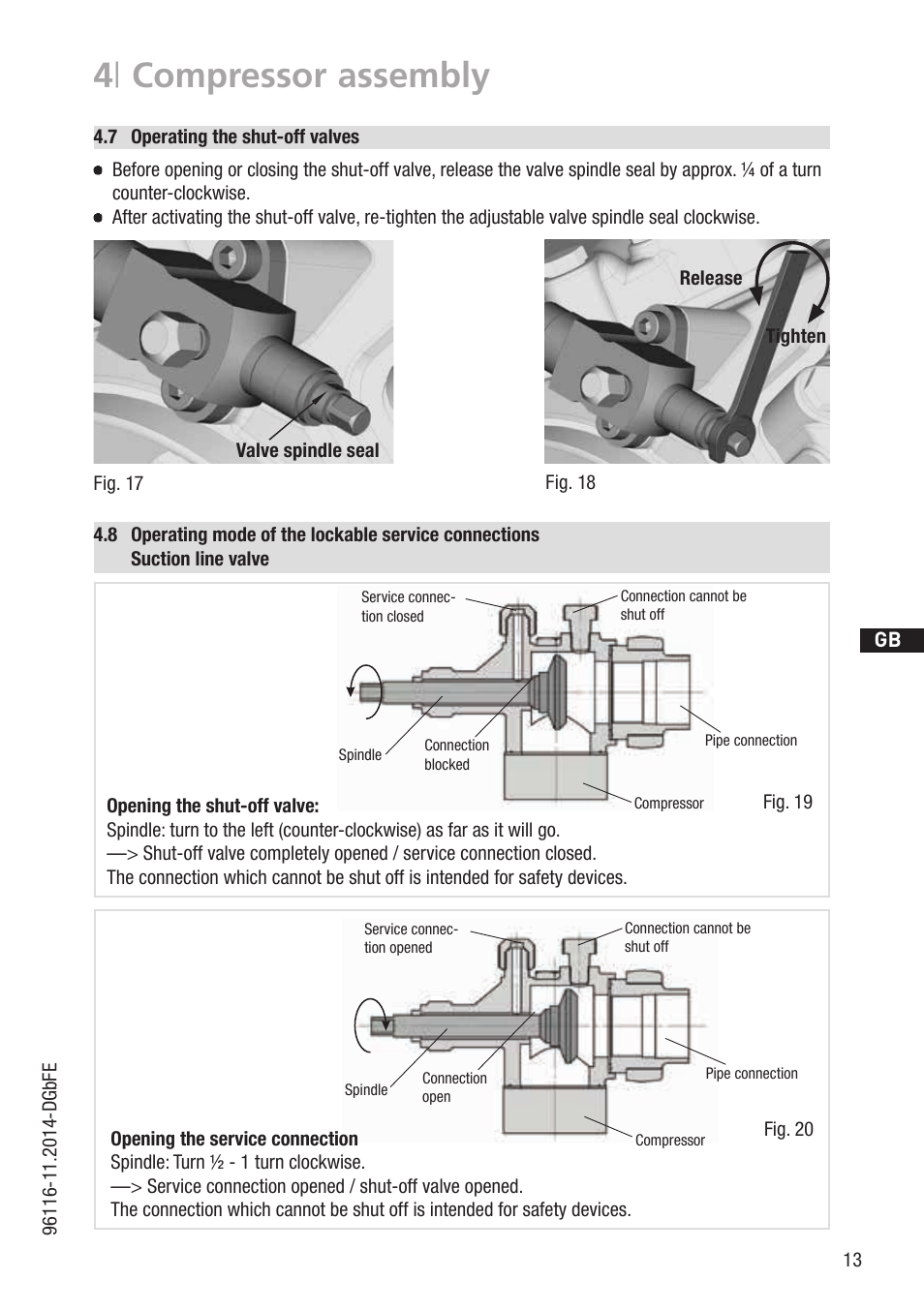 4 | compressor assembly | GEA Bock HGX34P 2 pole User Manual | Page 13 / 32