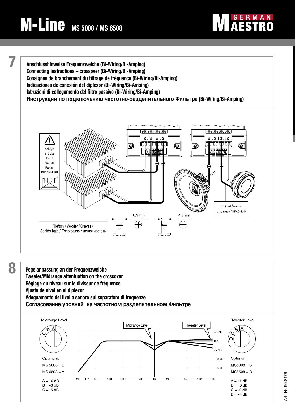 M-line | GermanMAESTRO MS 6508 User Manual | Page 6 / 8