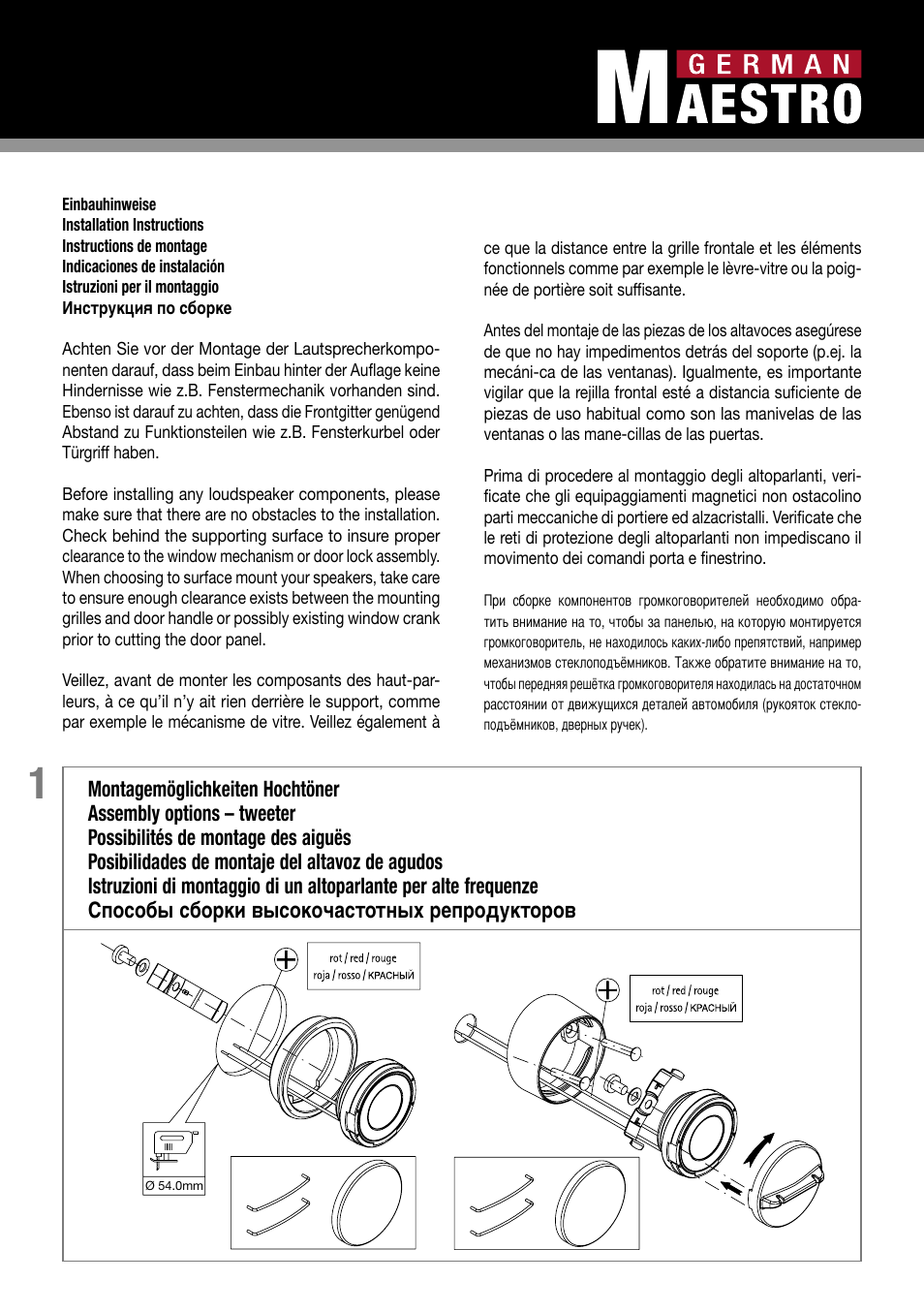 GermanMAESTRO ST 40 WS User Manual | Page 3 / 4