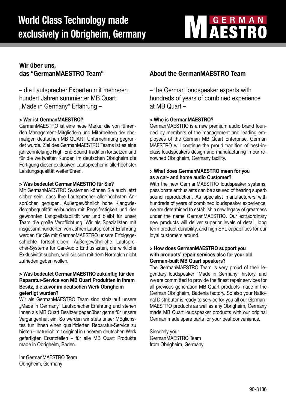 GermanMAESTRO ST 40 WS User Manual | Page 4 / 4