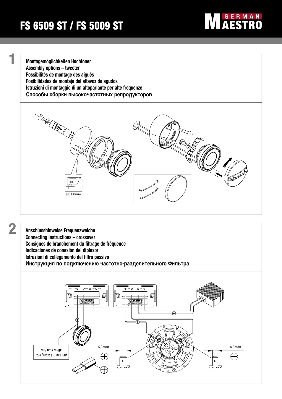 GermanMAESTRO FS 6509 ST User Manual | Page 3 / 4