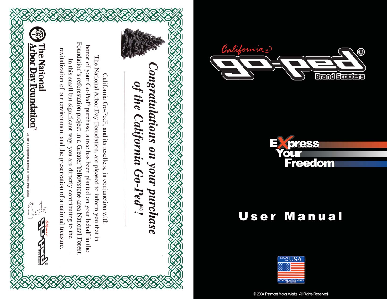 Go-Ped Know-Ped User Manual | 10 pages