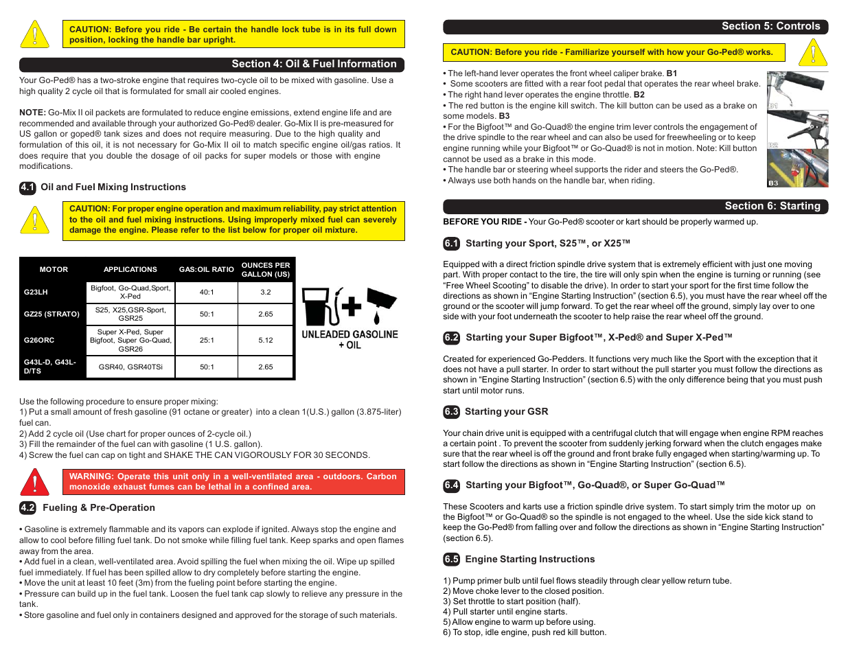 Go-Ped Know-Ped User Manual | Page 10 / 10