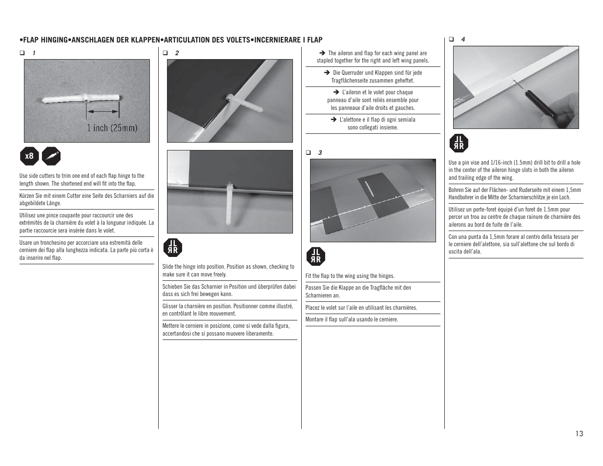 Hangar 9 Valiant 30cc ARF User Manual | Page 13 / 72