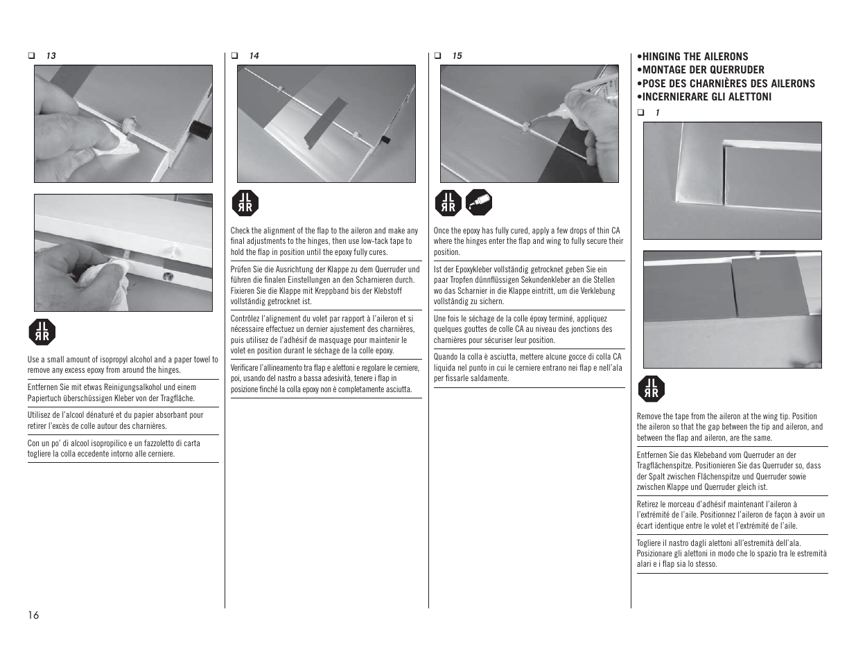 Hangar 9 Valiant 30cc ARF User Manual | Page 16 / 72