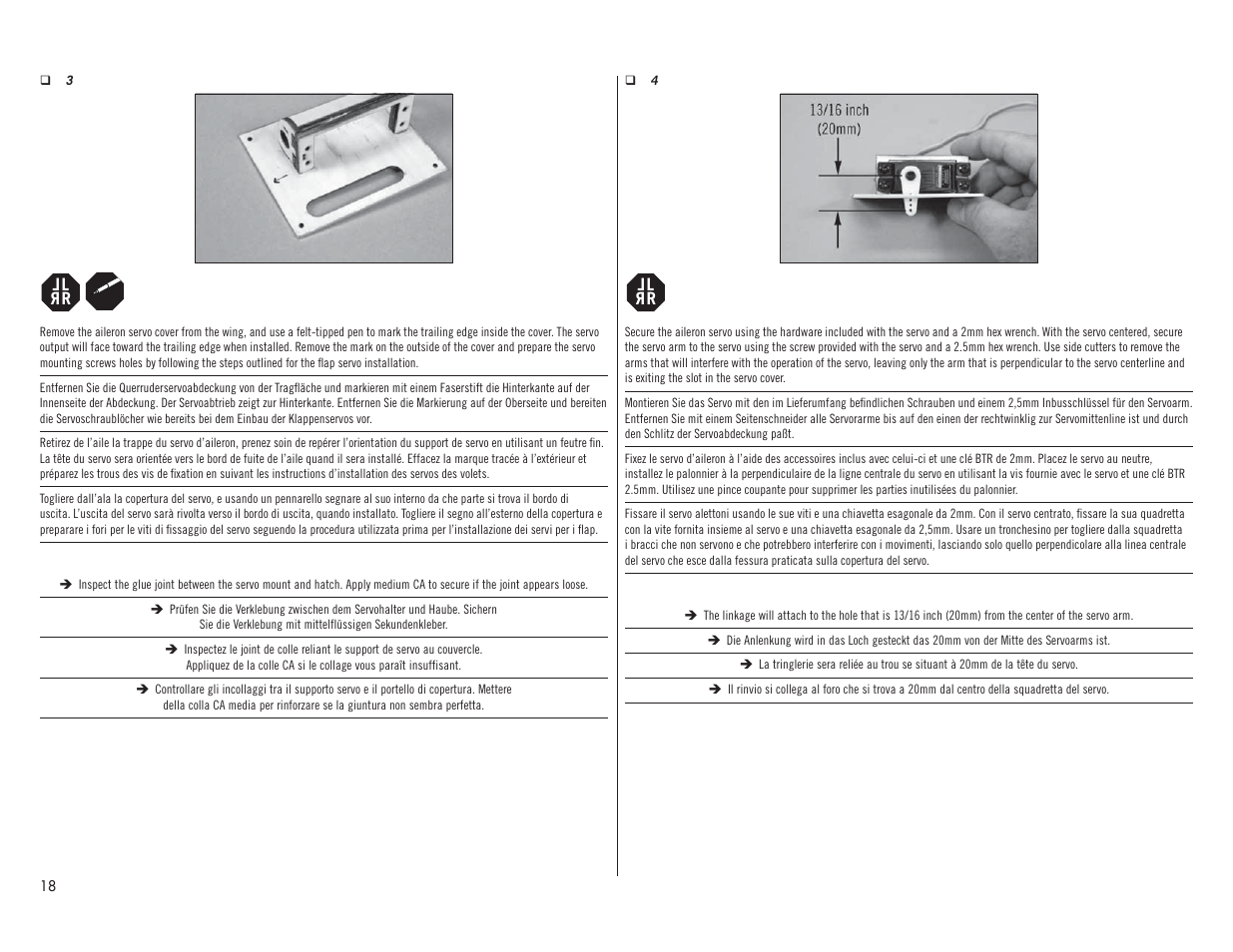 Hangar 9 Valiant 30cc ARF User Manual | Page 18 / 72