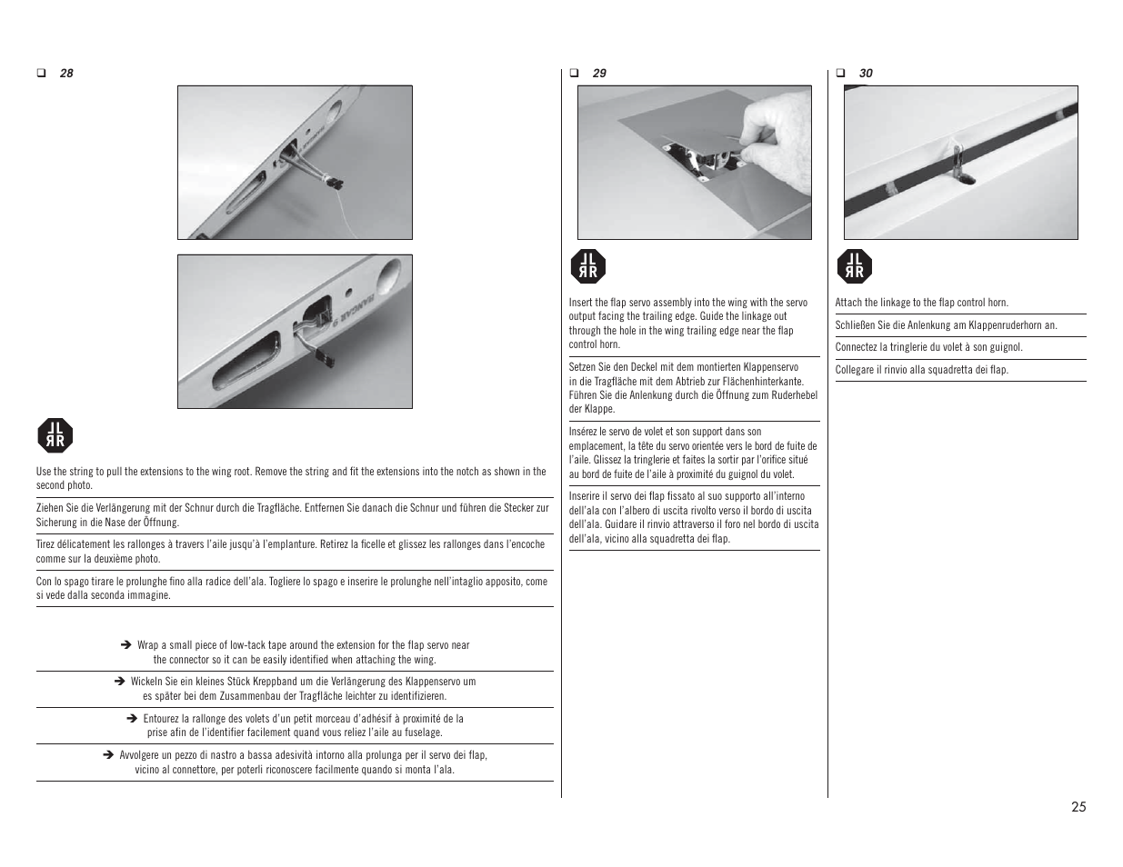 Hangar 9 Valiant 30cc ARF User Manual | Page 25 / 72
