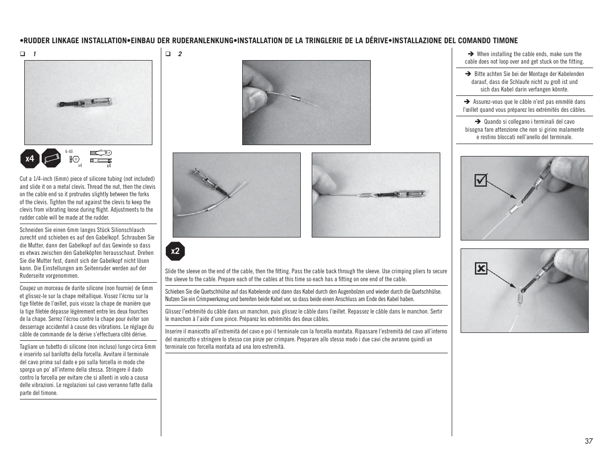 Hangar 9 Valiant 30cc ARF User Manual | Page 37 / 72