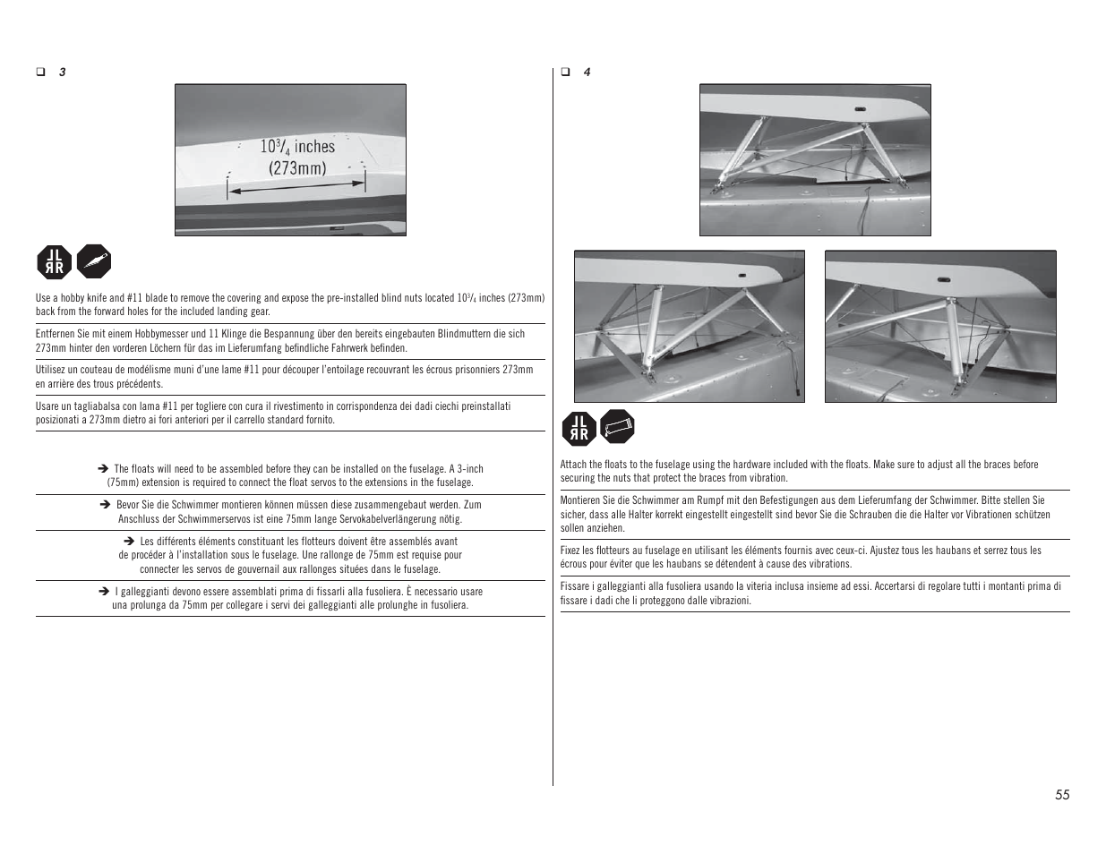 Hangar 9 Valiant 30cc ARF User Manual | Page 55 / 72