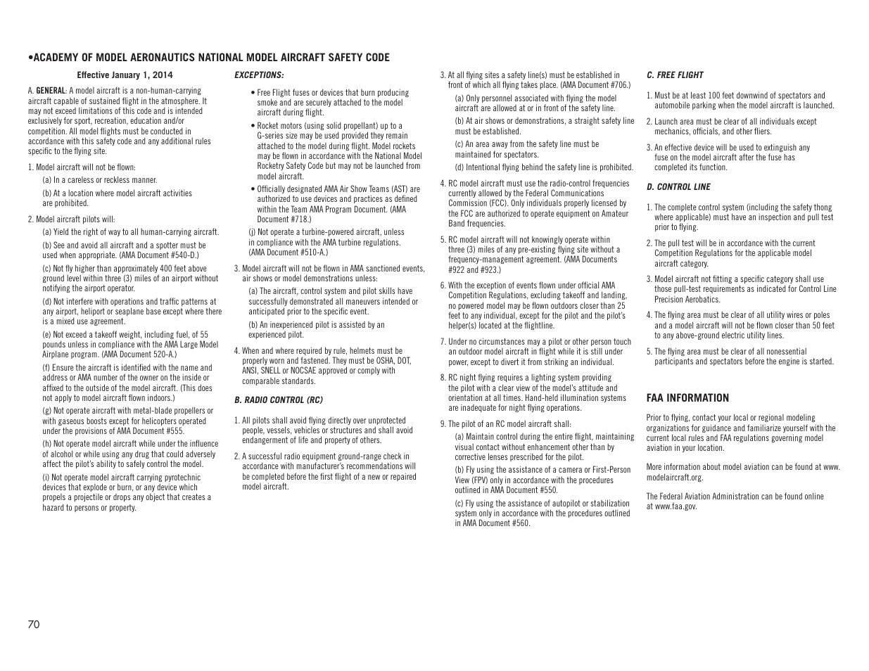 Hangar 9 Valiant 30cc ARF User Manual | Page 70 / 72