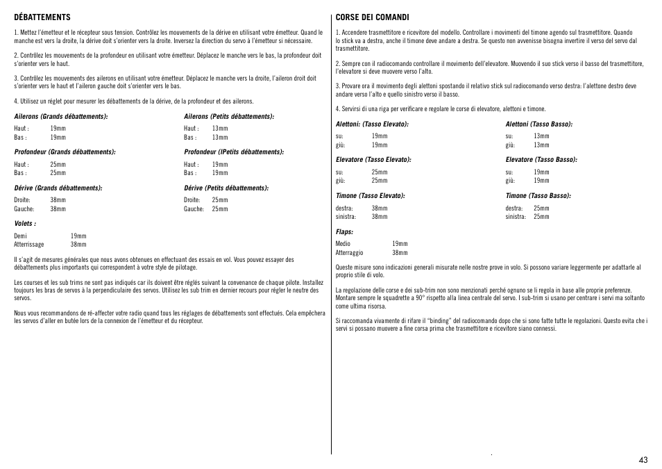 Hangar 9 Meridian 10cc ARF User Manual | Page 43 / 52