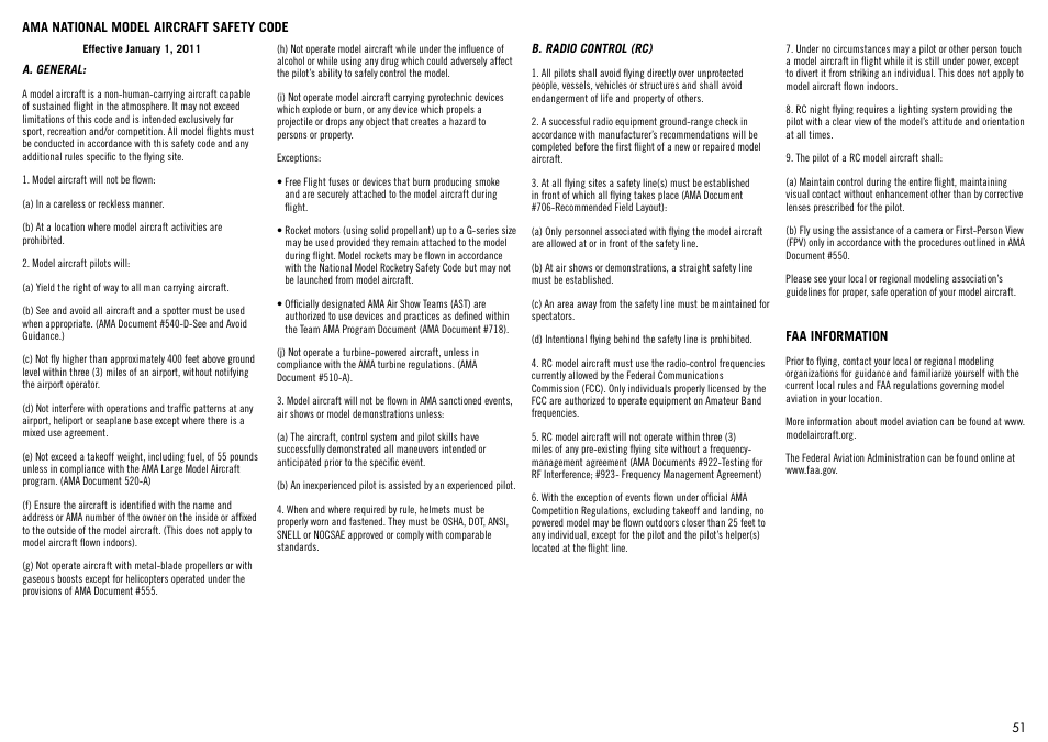 Hangar 9 Meridian 10cc ARF User Manual | Page 51 / 52