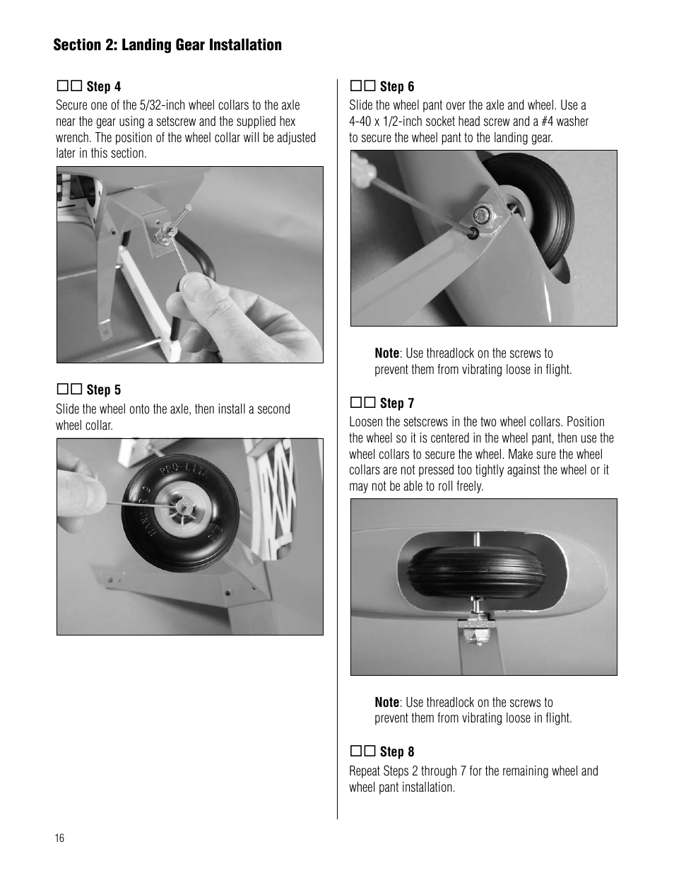 Hangar 9 Pulse XT 60 ARF User Manual | Page 16 / 48