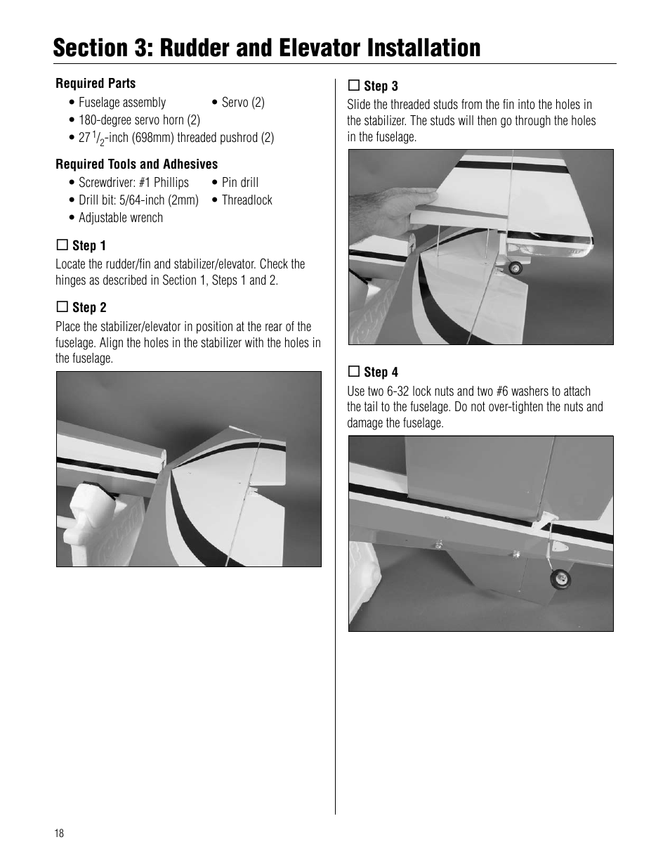 Hangar 9 Pulse XT 60 ARF User Manual | Page 18 / 48