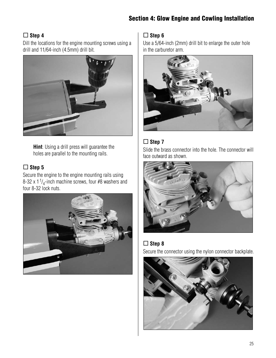 Hangar 9 Pulse XT 60 ARF User Manual | Page 25 / 48
