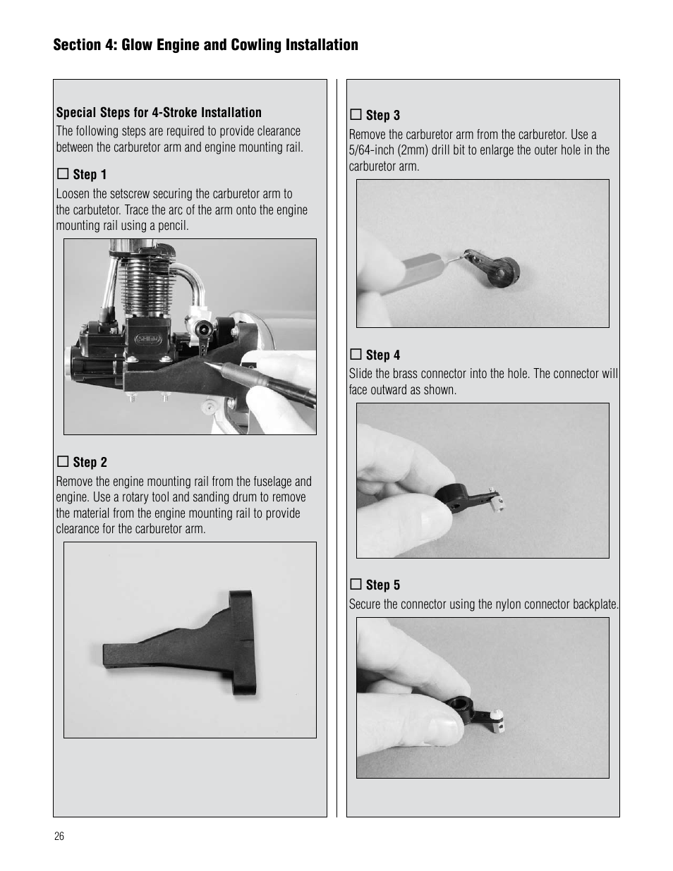 Hangar 9 Pulse XT 60 ARF User Manual | Page 26 / 48