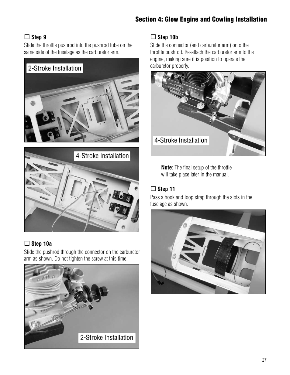 Hangar 9 Pulse XT 60 ARF User Manual | Page 27 / 48