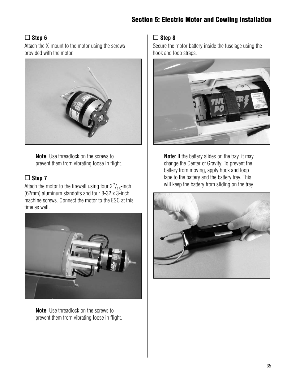 Hangar 9 Pulse XT 60 ARF User Manual | Page 35 / 48