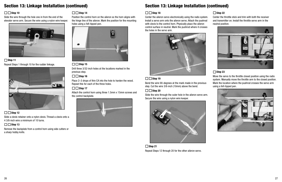 Hangar 9 Twist 40 ARF Version 2 User Manual | Page 14 / 18