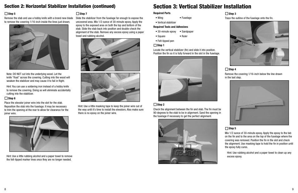 Hangar 9 Twist 40 ARF Version 2 User Manual | Page 5 / 18