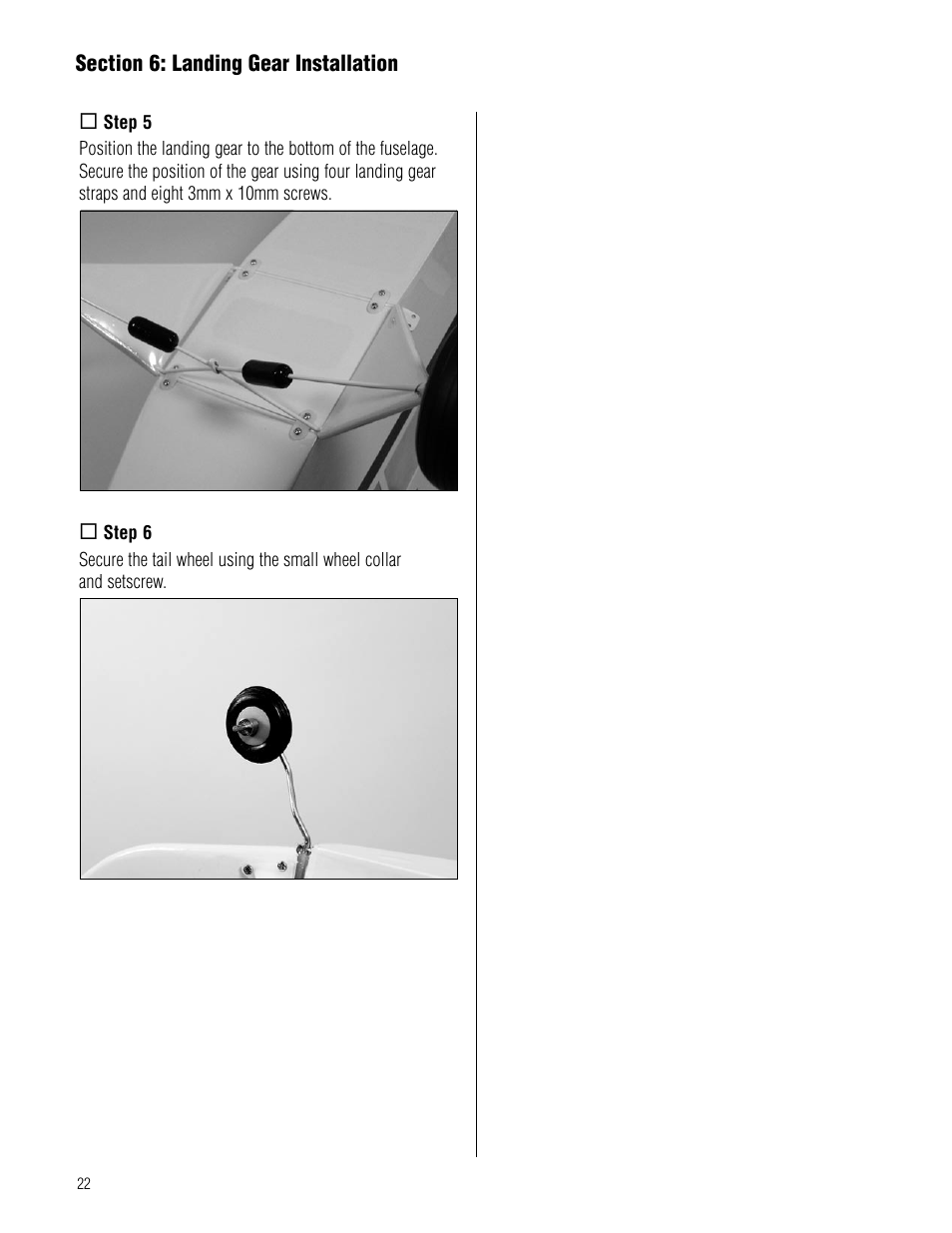 Hangar 9 Piper J-3 Cub 40 ARF User Manual | Page 22 / 36