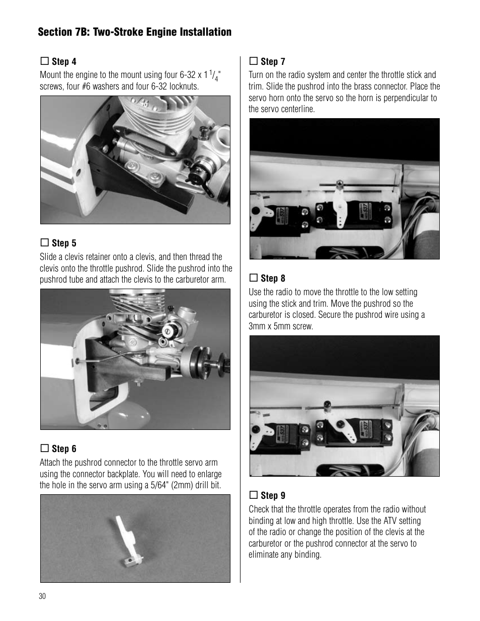 Hangar 9 Pulse XT 40 ARF User Manual | Page 30 / 40