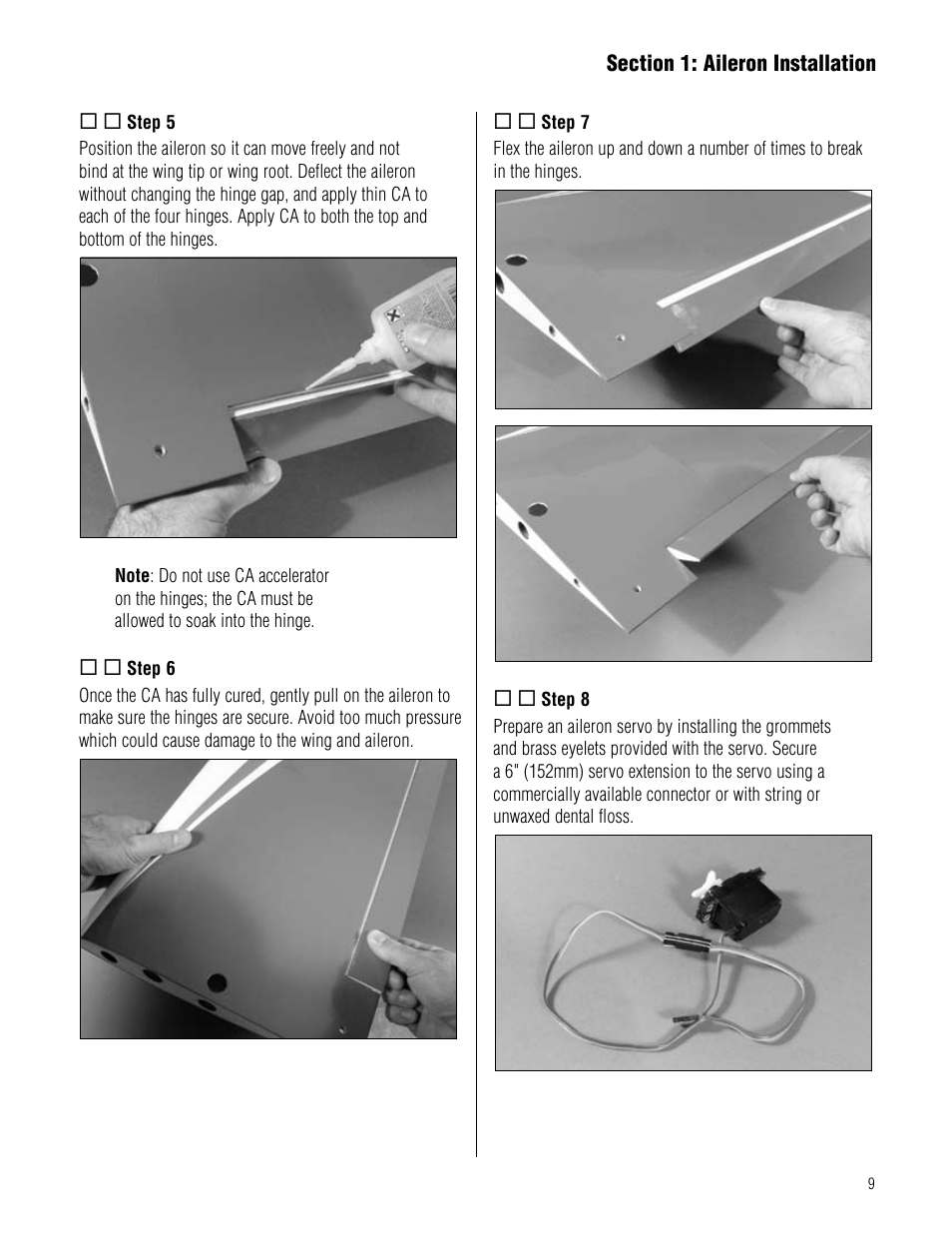 Hangar 9 Pulse XT 40 ARF User Manual | Page 9 / 40