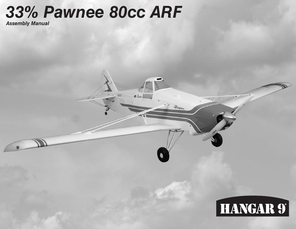Hangar 9 33% Pawnee 80cc ARF (3 Boxes) User Manual | 36 pages