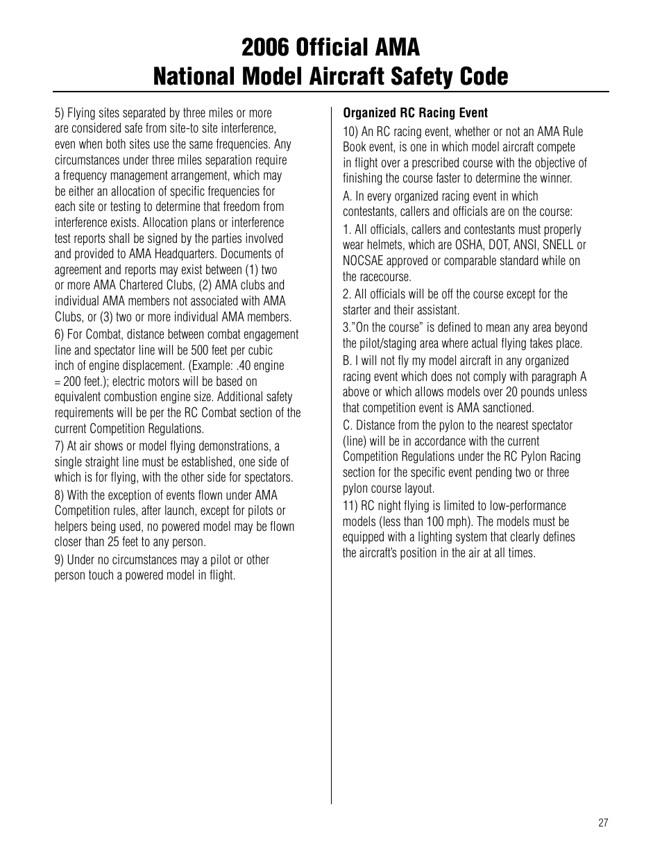Hangar 9 Twist 60 ARF User Manual | Page 27 / 28