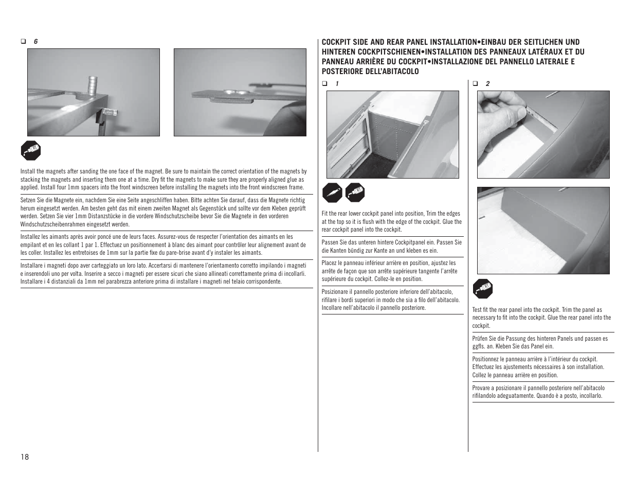 Hangar 9 P-51D Mustang 60cc ARF (2 Boxes) User Manual | Page 18 / 112