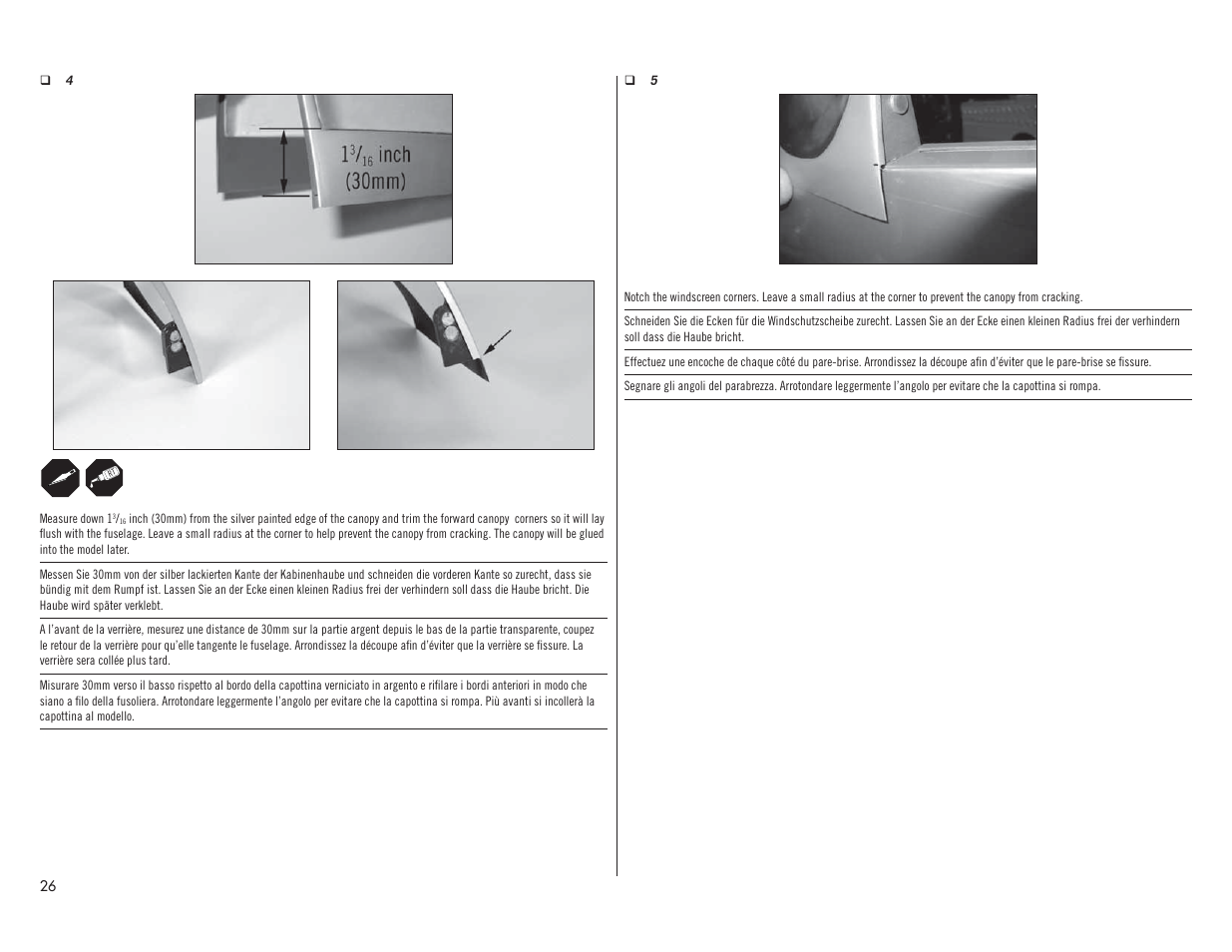 Hangar 9 P-51D Mustang 60cc ARF (2 Boxes) User Manual | Page 26 / 112