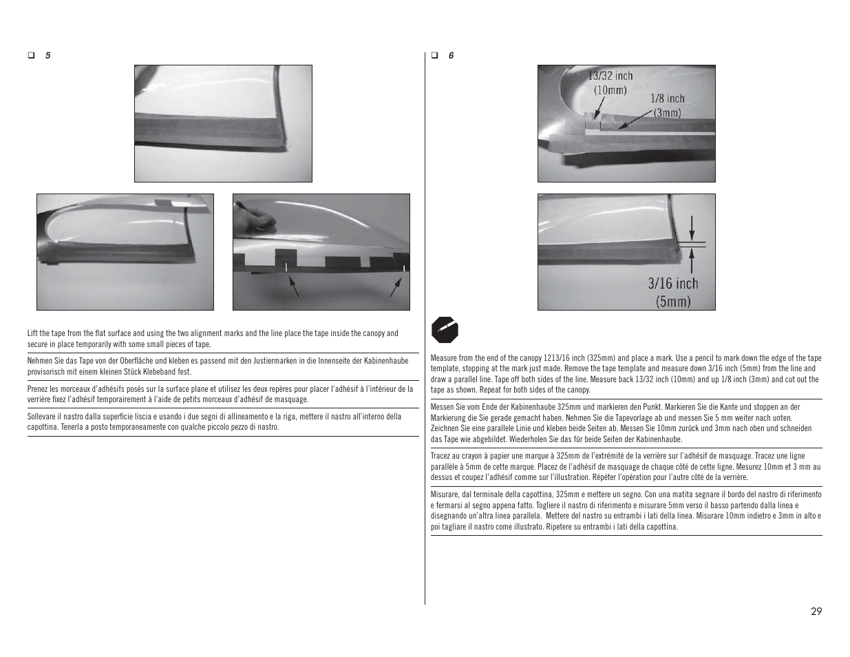 Hangar 9 P-51D Mustang 60cc ARF (2 Boxes) User Manual | Page 29 / 112