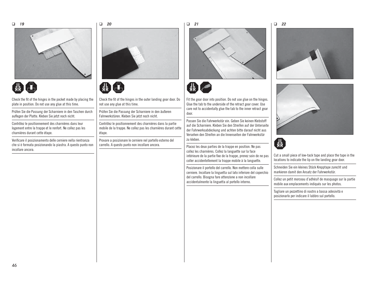 Hangar 9 P-51D Mustang 60cc ARF (2 Boxes) User Manual | Page 46 / 112