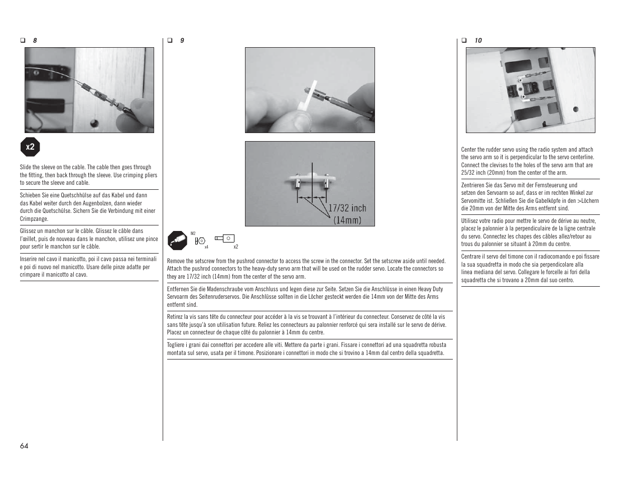 Hangar 9 P-51D Mustang 60cc ARF (2 Boxes) User Manual | Page 64 / 112