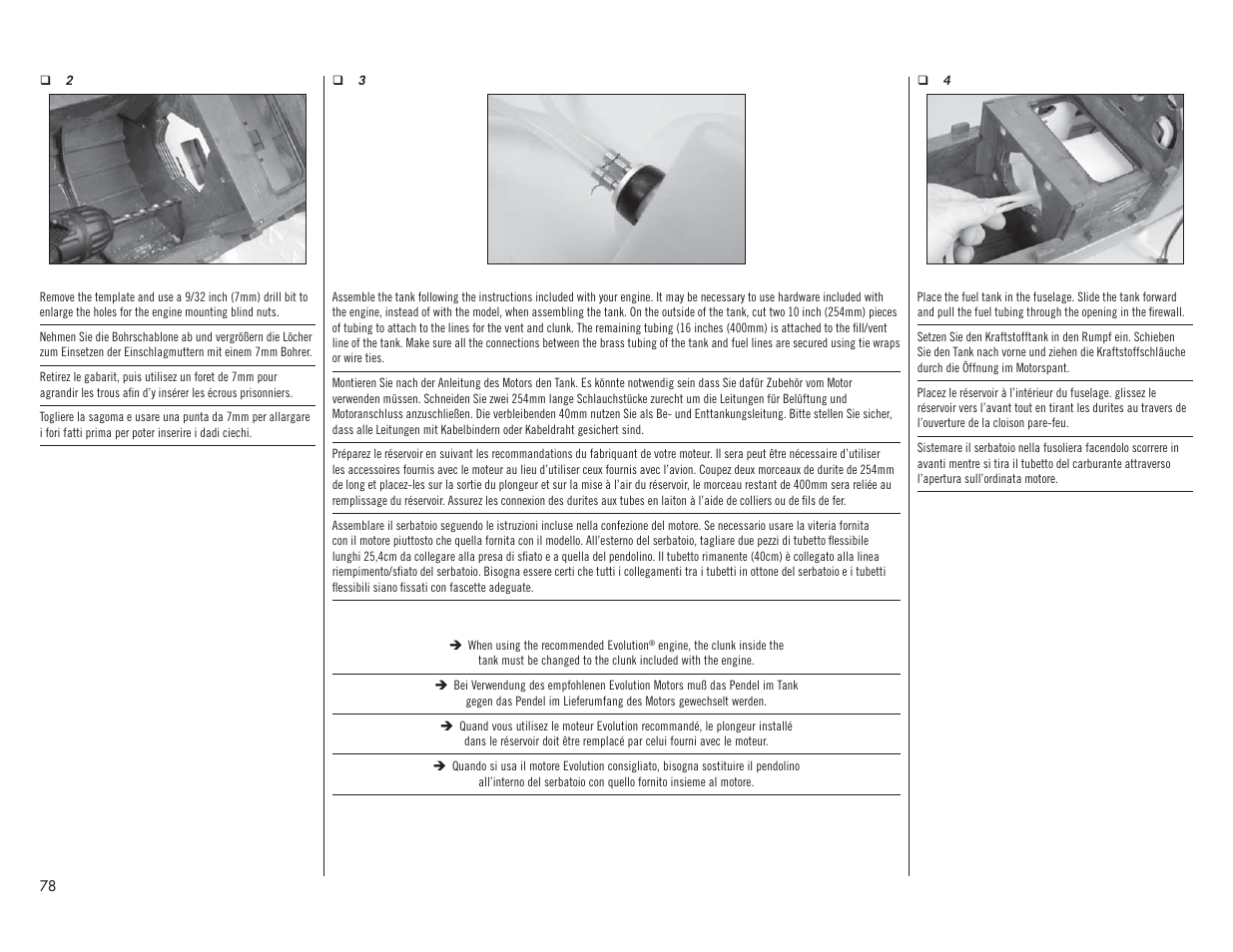 Hangar 9 P-51D Mustang 60cc ARF (2 Boxes) User Manual | Page 78 / 112