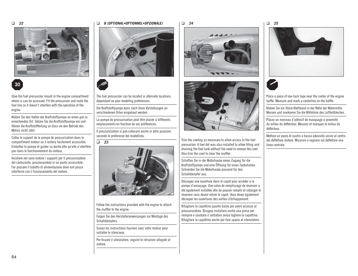 Hangar 9 P-51D Mustang 60cc ARF (2 Boxes) User Manual | Page 84 / 112
