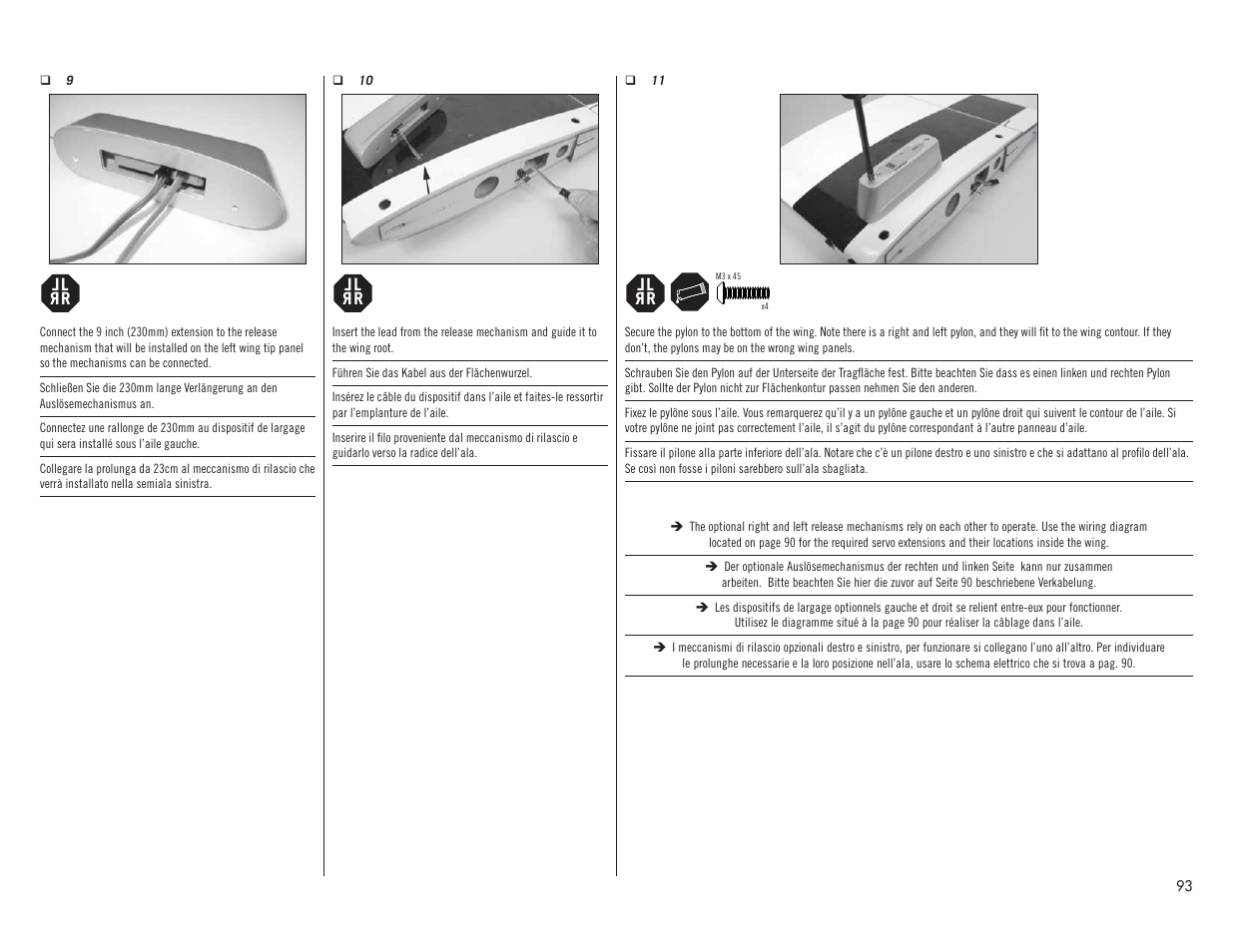 Hangar 9 P-51D Mustang 60cc ARF (2 Boxes) User Manual | Page 93 / 112