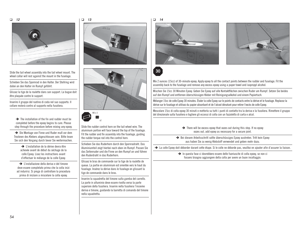 Hangar 9 F4U-1A Corsair 20cc ARF User Manual | Page 54 / 92