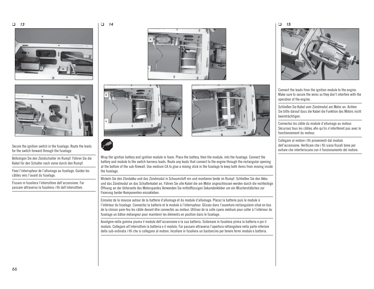 Hangar 9 F4U-1A Corsair 20cc ARF User Manual | Page 66 / 92