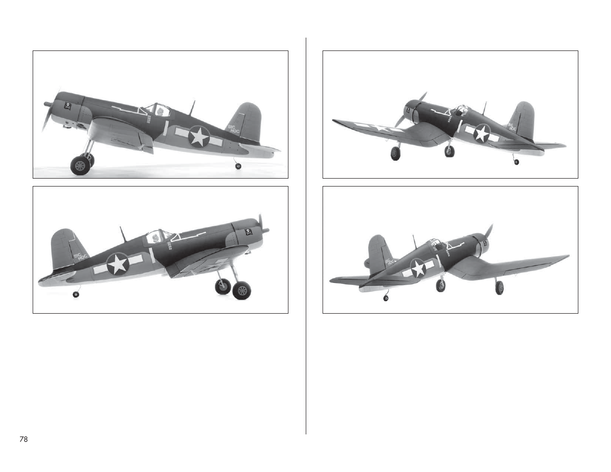 Hangar 9 F4U-1A Corsair 20cc ARF User Manual | Page 78 / 92