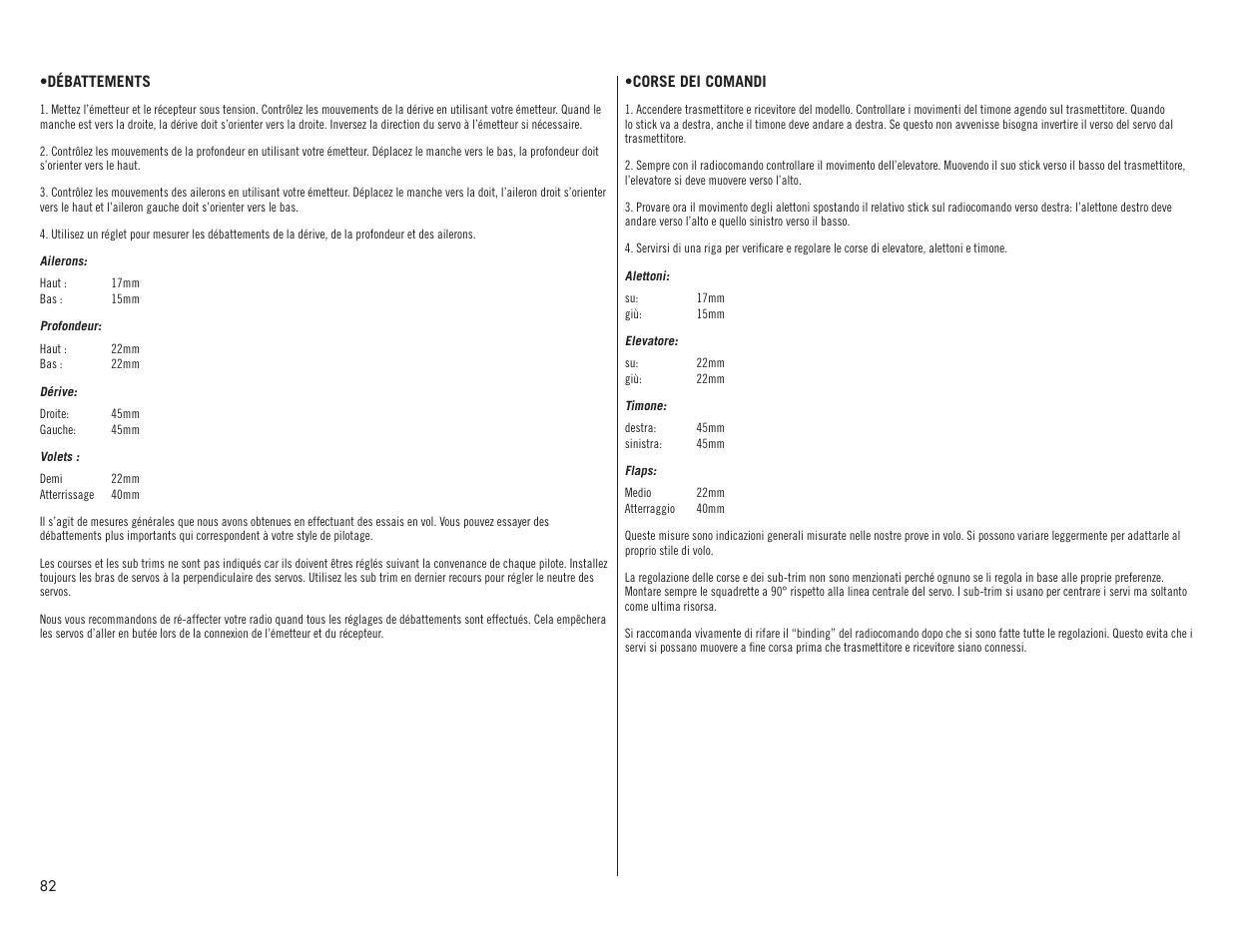 Hangar 9 F4U-1A Corsair 20cc ARF User Manual | Page 82 / 92