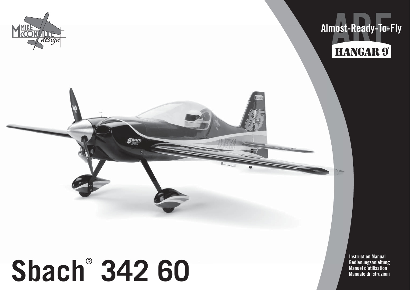 Hangar 9 Sbach 342 60 ARF User Manual | 48 pages