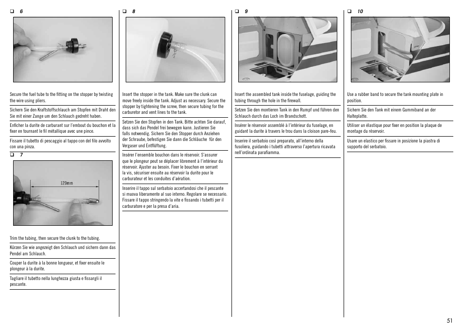 Hangar 9 1/4-Scale PA-18 Super Cub ARF User Manual | Page 51 / 84