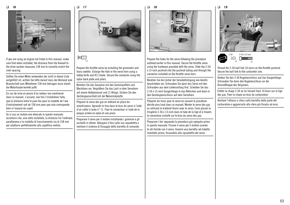 Hangar 9 1/4-Scale PA-18 Super Cub ARF User Manual | Page 53 / 84