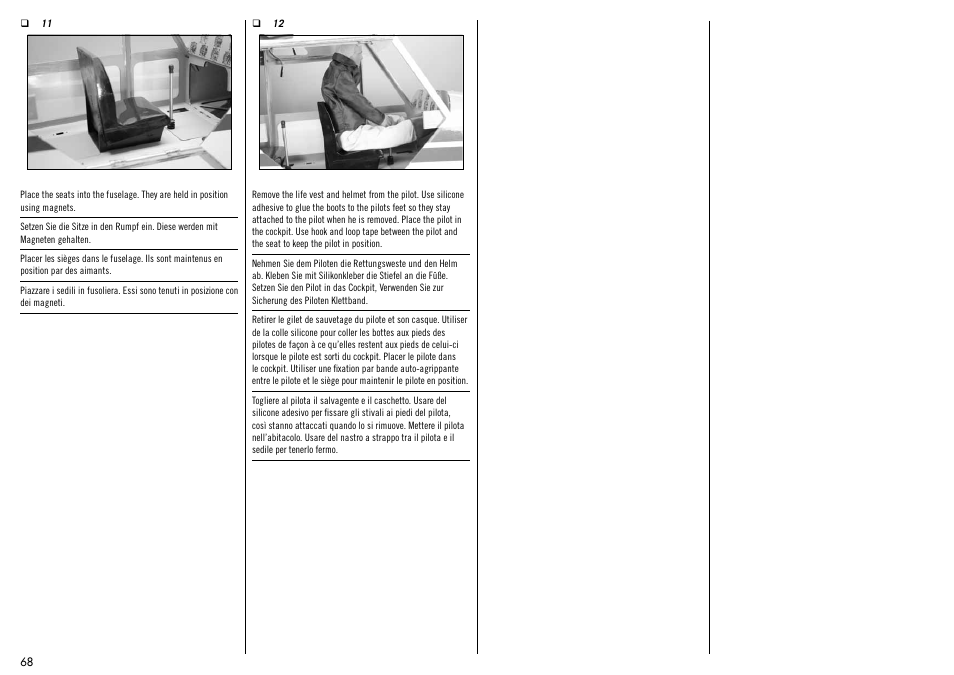 Hangar 9 1/4-Scale PA-18 Super Cub ARF User Manual | Page 68 / 84