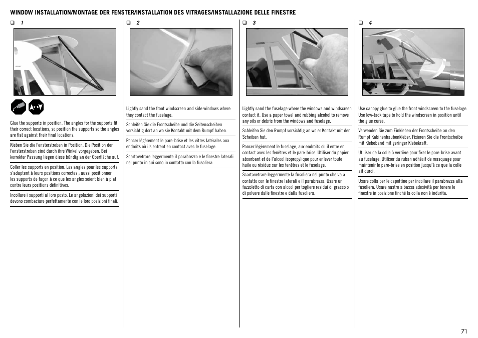 Hangar 9 1/4-Scale PA-18 Super Cub ARF User Manual | Page 71 / 84