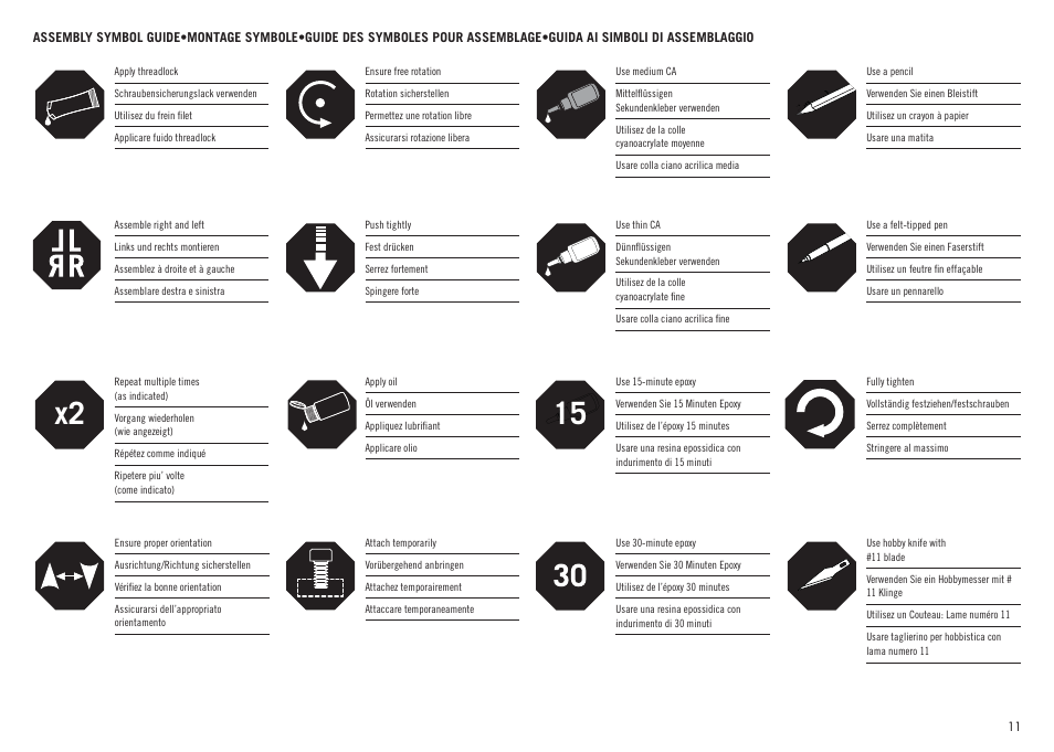 Hangar 9 Inverza 62 (3 boxes) User Manual | Page 11 / 48