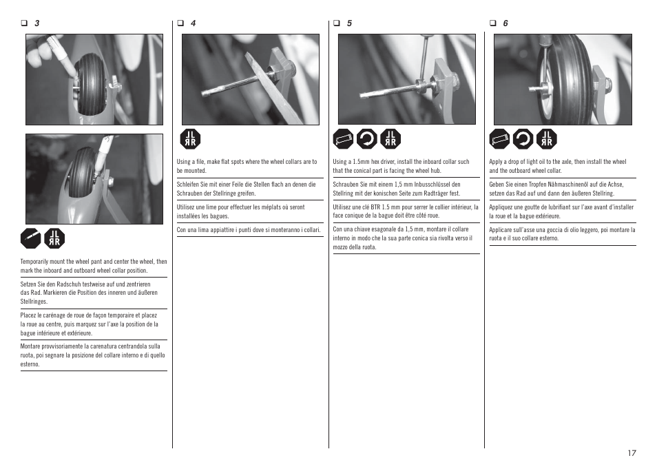 Hangar 9 Inverza 62 (3 boxes) User Manual | Page 17 / 48