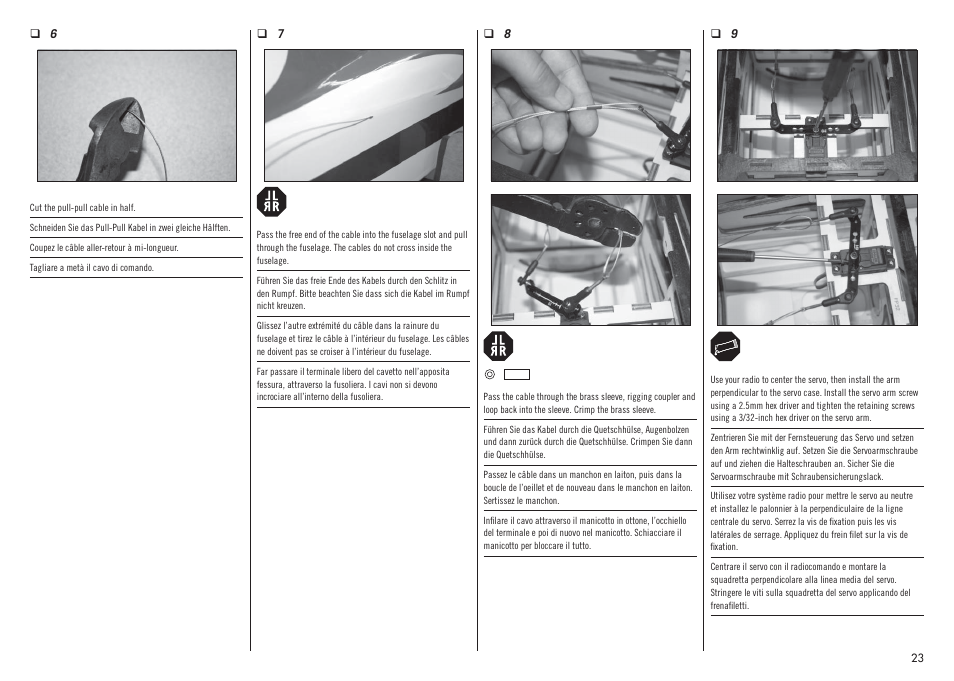 Hangar 9 Inverza 62 (3 boxes) User Manual | Page 23 / 48