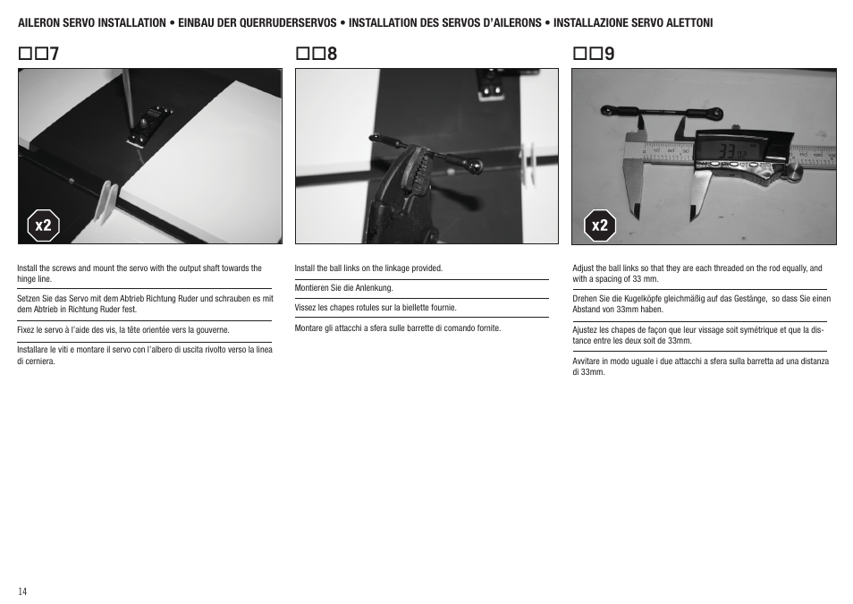 Hangar 9 Inverza 33 ARF User Manual | Page 14 / 65